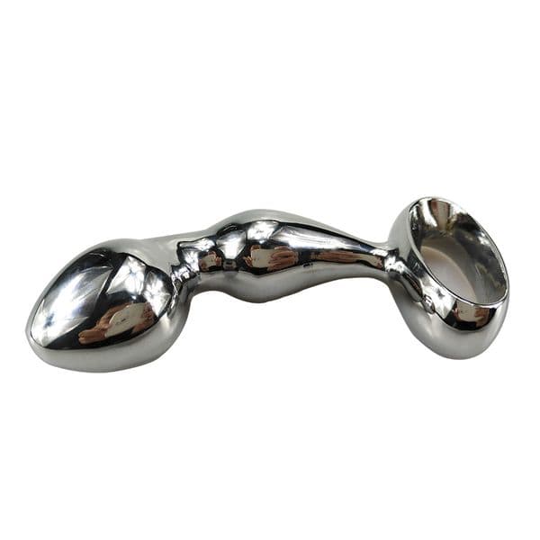 260g Dia 32mm Njoy Prostate Fun G-spot toy Chrome Plated Metal Anal Hook Butt Plug Worx Luv Plug Adult Sex Massager Products D18111502