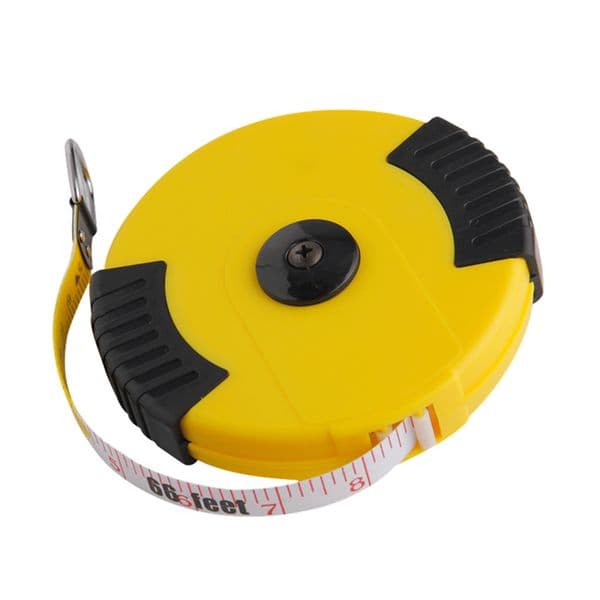 Wholesale 20M/30M/50M Measuring Fibre Glass Tape Retractable Flexible Ruler Metric Inch Measure Tools B2