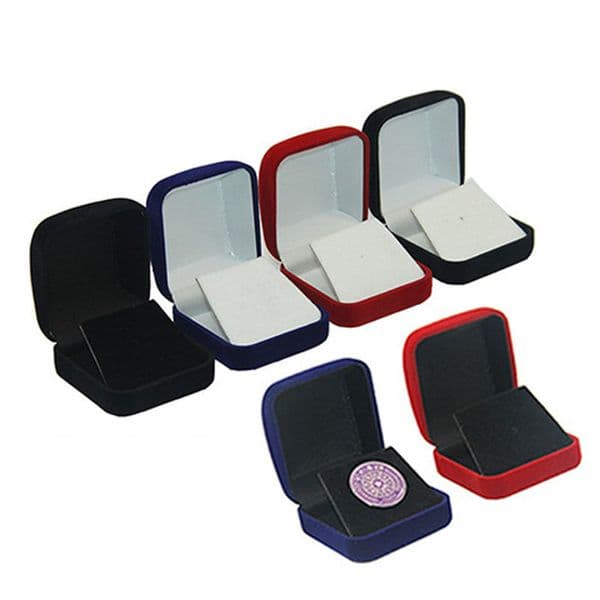 Jewelry Box Brooches/Badge/Commemorative Coins/Medal Storage Boxes Packaging Display Collective Holder Gift Boxes QW8882