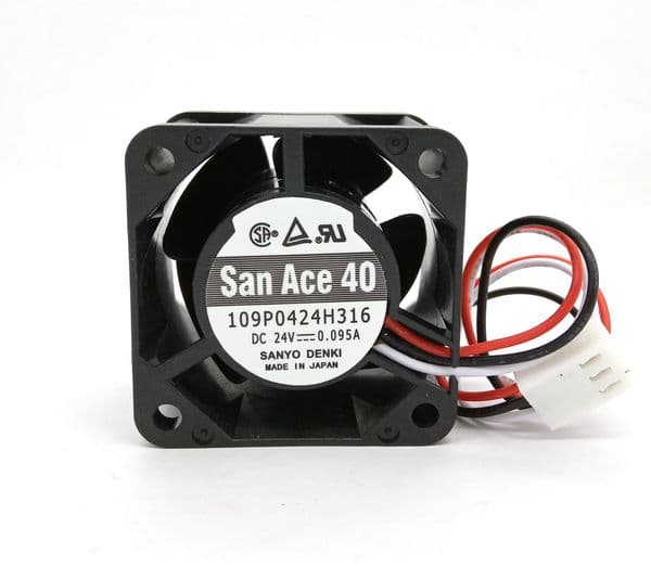109P0424H316 DC24V 0.095A 40x40x28MM 3Lines Inverter cooling fan