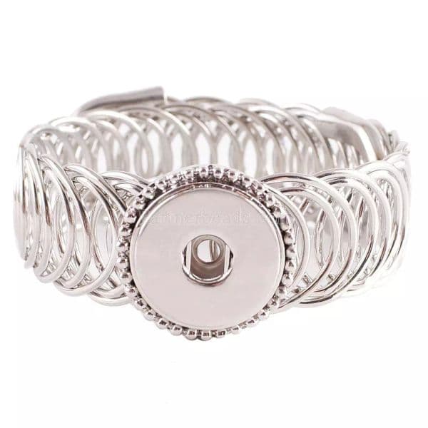 Wholesale- Best Seller High Quality Interchangeable Snap Bracelets Jewelry for 18-20mm Snaps Fit Ginger Snaps