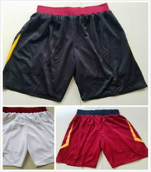 wholesale men's sports shorts for sale free shipping red white black colors size S XXL