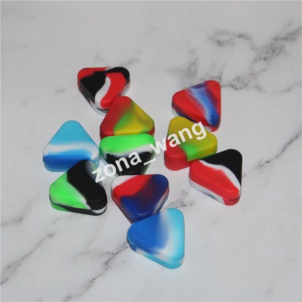 food grade silicons jars square silicone concentrate bubbler bong nectar kits silicon dab wax containers
