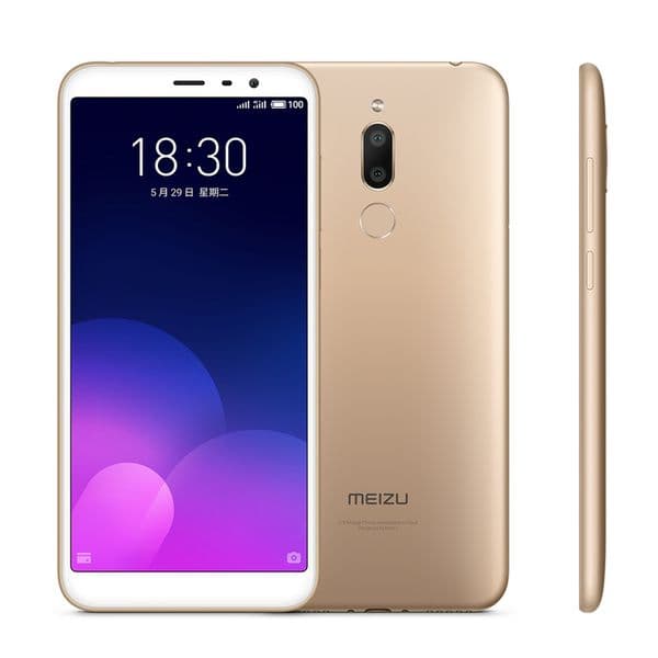 Original MEIZU Meilan 6T 4G LTE Cell Phone 3GB RAM 32GB ROM MT6750 Octa Core Android 5.7 inch Full Screen 13.0MP Fingerprint ID Mobile Phone