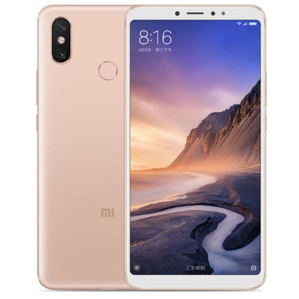 Original Xiaomi Mi Max 3 4G LTE Mobile Phone 4GB RAM 64GB ROM Snapdragon 636 Octa Core Android 6.9" Full Screen 12.0MP 5500mAh Fingerprint ID Face Smart Cell Phone