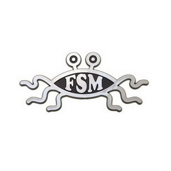FSM Flying Spaghetti Monster Car Emblem012345678910