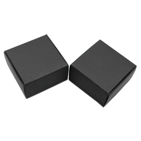 50pcs Paper Cardboard Small Box for Jewelry Earrings Crafts Packing Birthday Party Favors Gifts Package Kraft Paper Carton Boxes