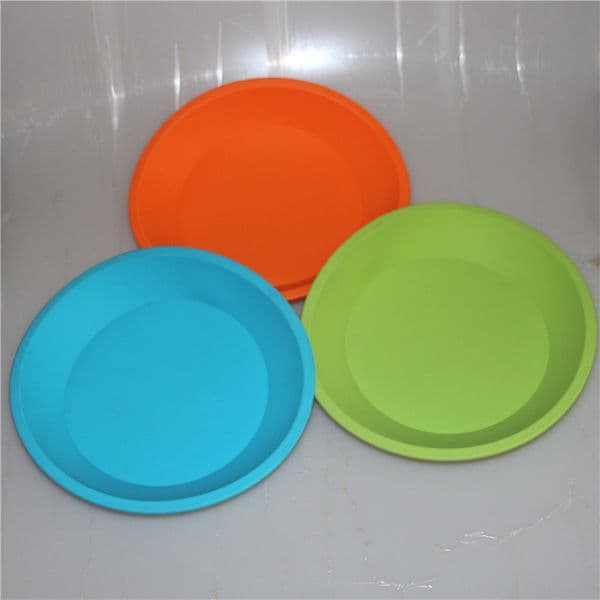 Round Silicone Deep Dish Round Trays 8"X8" Non Stick Food Grade Silicon Containers Concentrate Oil BHO Silicone Tray Silicone Plates