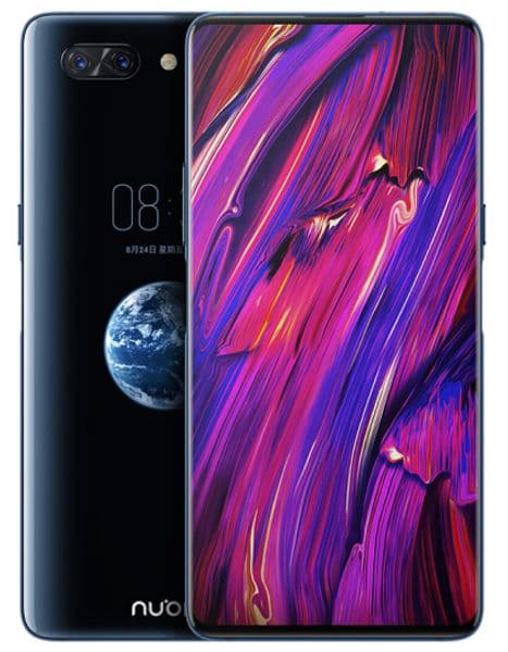Original ZTE Nubia X 4G LTE Cell Phone 8GB RAM 128GB ROM Snapdragon 845 Octa Core Android 6.26" 24.0MP Fingerprint ID OTG Smart Mobile Phone
