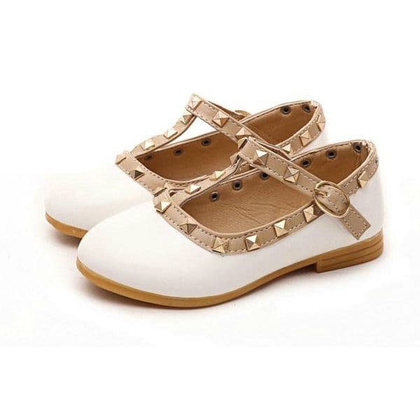 Lil Rivets Children Flat Spring Sandals Heels Princess New Kids Baby Boy Toddler Sandals Girl Leather Girls Shoes Sandal
