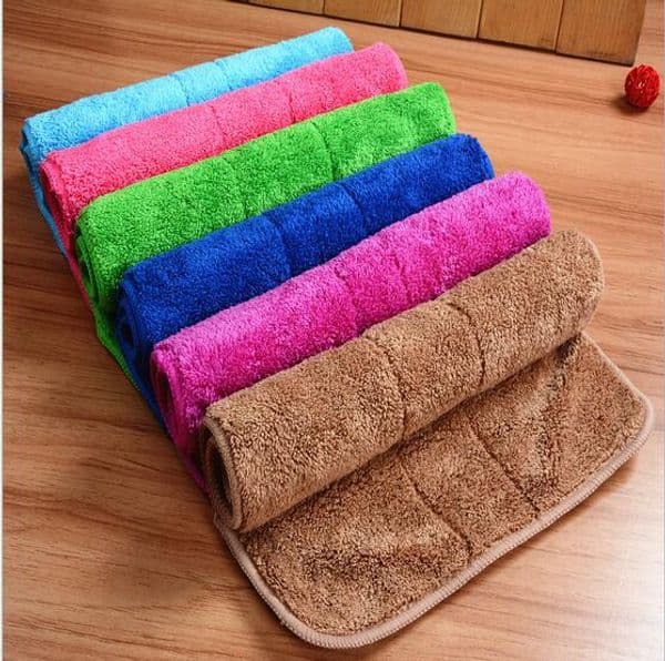 1Usd/Pc Free Shiping Cleaning Wash Towel Polishing Drying Cloths B2