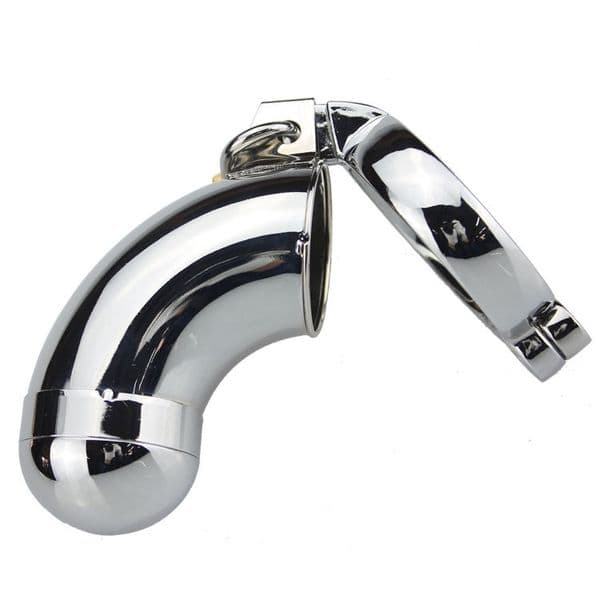 40/45/50mm for choose metal male chastity device with cock tubing cover removable cock cage penis lock sex toys for men Y1892804