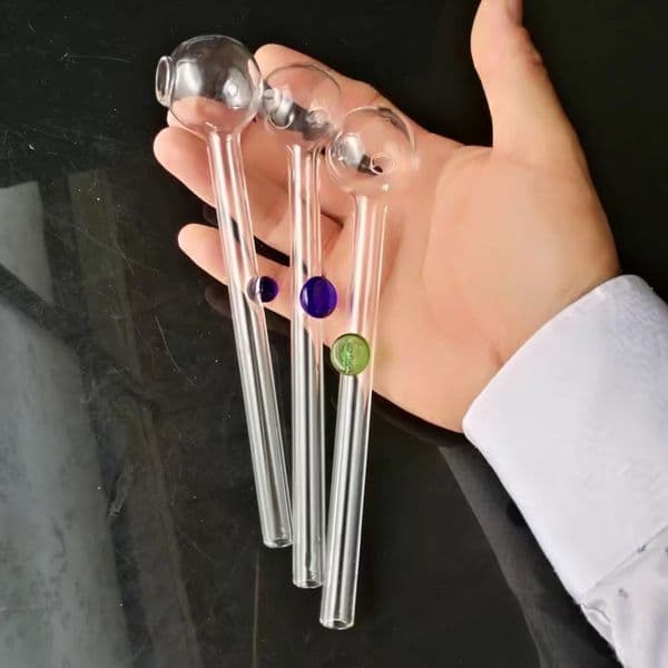 Color support long pot Wholesale Glass Hookah, Glass Water Pipe Fittings, Free Shipping