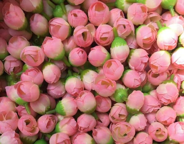 Artificial flowers DIY materials rose flowers small rose flower head rose wedding decorations soft studio props GA78