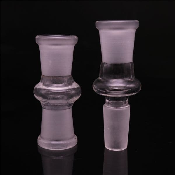 Glass Adapter Converter 12 Styles 10mm 14mm 18mm To 10mm 14mm 18mm Female Male Glass Adapters Drop Down Adapter For Bong Oil Rig