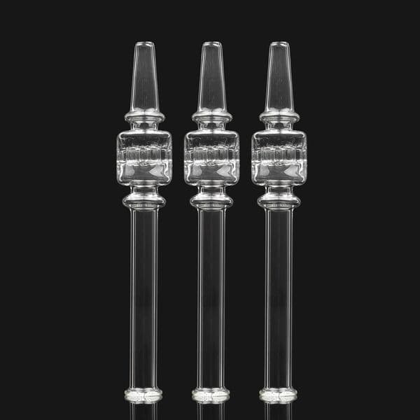 Hookahs Glass NC nector collector Tip Thick comb clear Hand pipe Hookahs smoking accessories
