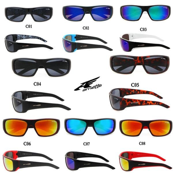 Retail Outdoor Eyewear arnette 14181 Fashion cycling outdoor Colorful Reflective Sunglasses Brilliant Colorful Sports Sunglasses
