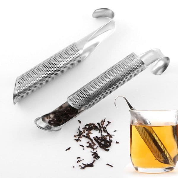 Stainless Steel Tea Strainers Healthy Infuser Strainer Hanging Style Coffee Holder Filter Tools Mug Cup Teaspoon Filters Bh2463 TQQ B2
