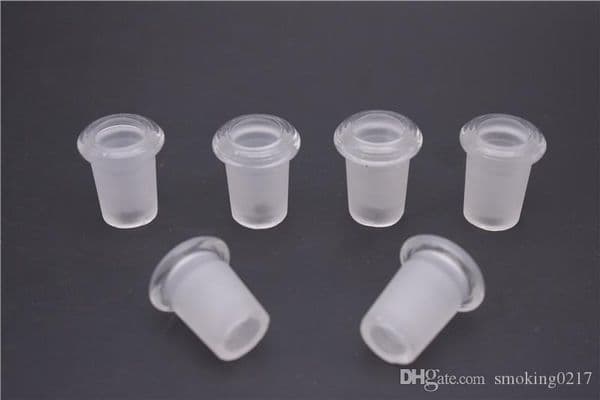 smoking accessories 10mm 14mm 18mm Female To Male Converter Glass Adapter for Glass Bong Ash Catcher