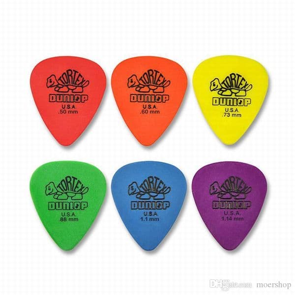 Acoustic Electric Guitar Bass Dunlop Guitar Picks Tortex pick Standard Classic Mediator Ukulele Pick musical instrument