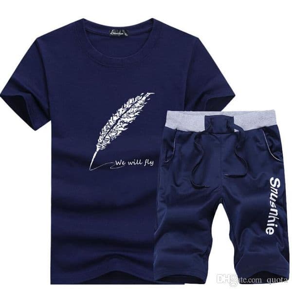 new designer mens tracksuits summer tshirtpant sportswear sets short sleeve running jogging high quality plus size