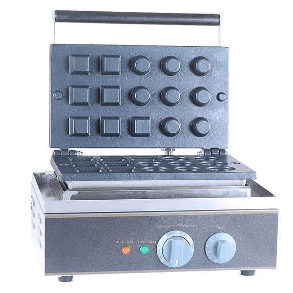 Fast shipping Electric 15 holes Mini Egg Tart Machine Ice Cream Cone Maker Total 1500W