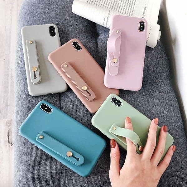 Wrist Bring Hand Shell Apply Iphone 11/oppo/vivo/ Huawei P30 Thickening 1.5mm Concise Flexible Glue Set