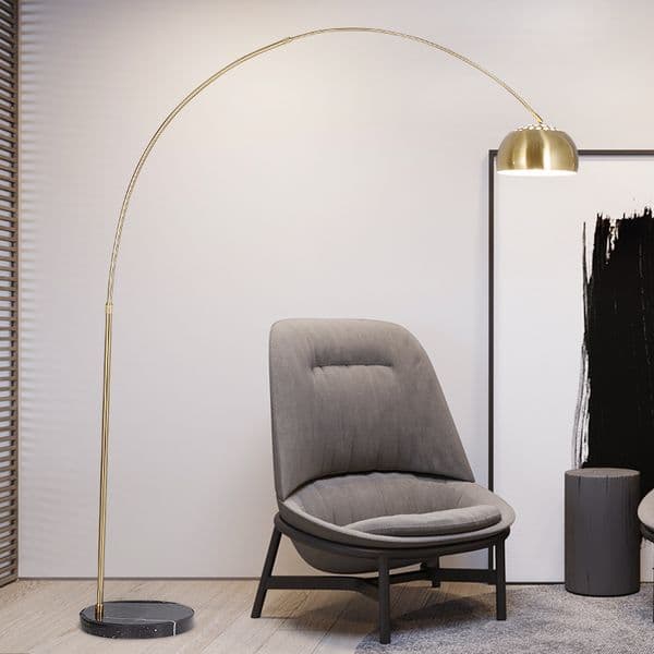 Fishing Floor Lamps Nordic Living Room Sofa Lighta Simple Creative Gold Bedroom Bedside Adjustable Angle Foot Switch For Fixture