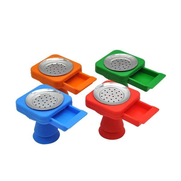 New Design Silicone Hookah Head Bowl Charcoal Holder Pull Drawer Tobacco Storage Case Fits Most Hookah.Easy to Clean