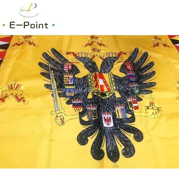 Imperial Standard of Austria-Hungary Before 1915 Flag 120cm120cm Polyester flag Banner decoration flying home u0026 garden flag Festive gifts L260603