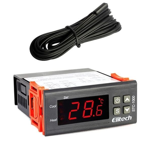 Elitech STC-1000 110V,220V,24V Thermostat Temperature Controller Incubator Aquarium Cold Chain