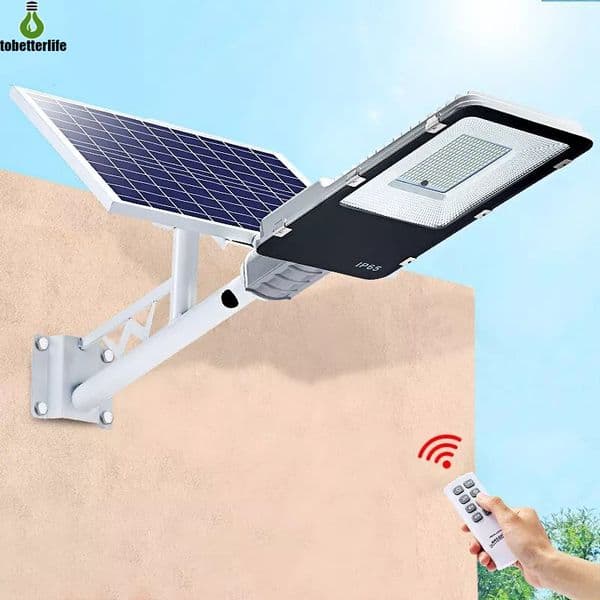 20w 40w 70w 100W 200W LED Solar Street Lamp Outdoor Waterproof IP65 Garden with Remote control pole
