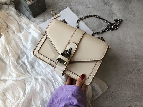 New Design Unique Lock Brand Women Bucket Handbag New Pony Embroidery Luster Lady Crossbody Bag Vintage Luxury Leather Shoulder Bag