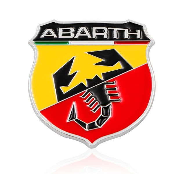Car Italy Abarth Scorpion Adhesive Badge Emblem Decal Sticker For Fiat Viaggio Abarth Punto 124 125 500 Car Styling