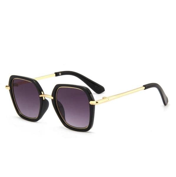 Luxury Kids Sunglasses Anti-Uv Baby Sunshading Eyeglasses Girl Boy Classic Retro Metal Uv400 Lentes De Sol Mujer BwZpI