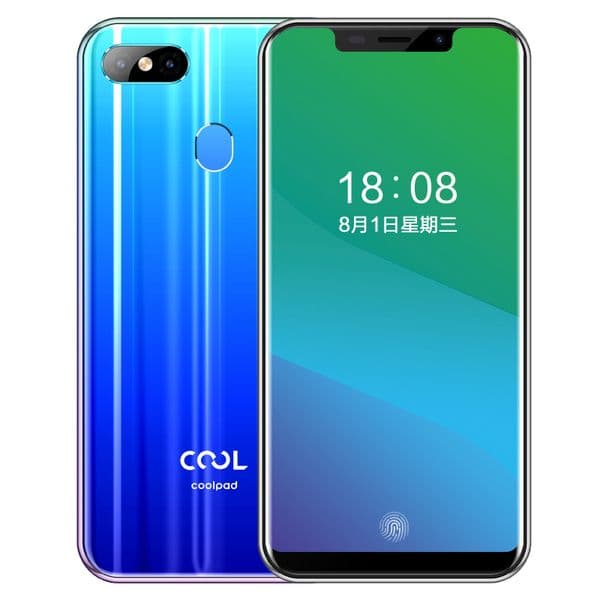 Original Coolpad Cool Play 7 4G LTE Cell Phone 4GB RAM 32GB 64GB ROM MT6750 Octa Core Android 5.85" Full Screen 13MP Face ID Mobile Phone