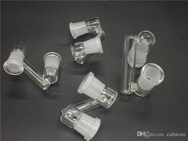 18mm 14mm female dropdown adapter for thick glass water pipe converter 18.8mm female to 14.4mm female glass bowl pipe hookah