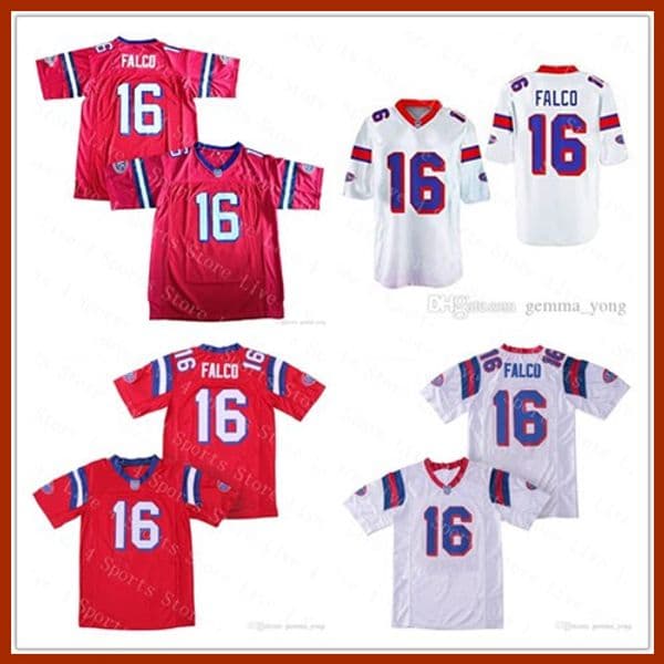 Cheap Men The Replacements Movie Football 16 Shane Falco Saved By The Bell Stitched Film Sewn Jerseys High Quality Free Shipping Wholesale