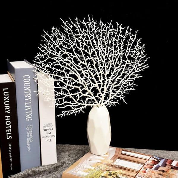Simulation Coral Branch Plastic Sea Tree Dried Branch Wedding Artificial Room Decoration Splantas Artificiales Para Decoracion