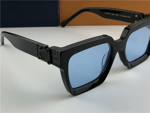 Fashion designer sunglasses BLUE eye frame millionaire outdoor protection eyewearretro avant-garde style top quality