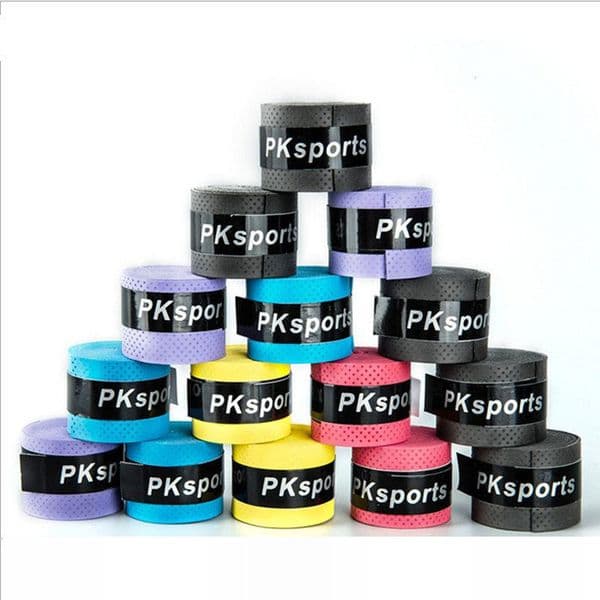 60PcsBox Tennis Overgrip Tennis Grip Sweat Absorption Band Wrapping Padel Grip Tennis Grip Tape Fishing Rod Badminton Overgrip PU