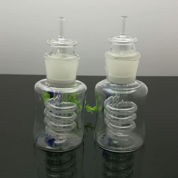 Europe and Americaglass pipe bubbler smoking External hanging gourd, wire-wound glass bottle, water bottle, hookah