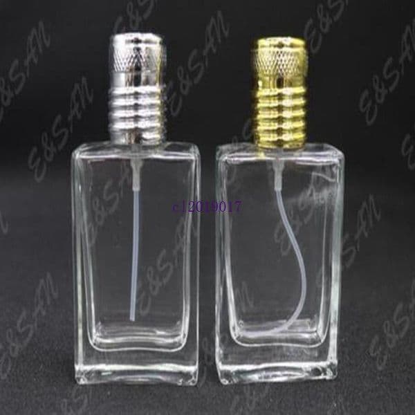 50pcs Wholesale Empty Glass Spray Perfume Bottle 30ML Refillable Perfume Bottle Atomizer With Free Shipping