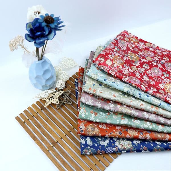 Width 75cm Gold Lines Woven Brocade Jacquard Silk Satin Fabric Chinese Ancient Costume Clothing Clasp Purse Diy Material