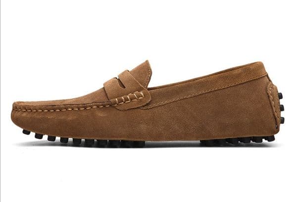 2026 Designer Dress Women Formal ladies leather high heel Shoes Hot Sale-Genuine Leather Suede Loafer Big Size Official Gentle Mens Travel Walk Shoe Casual Co