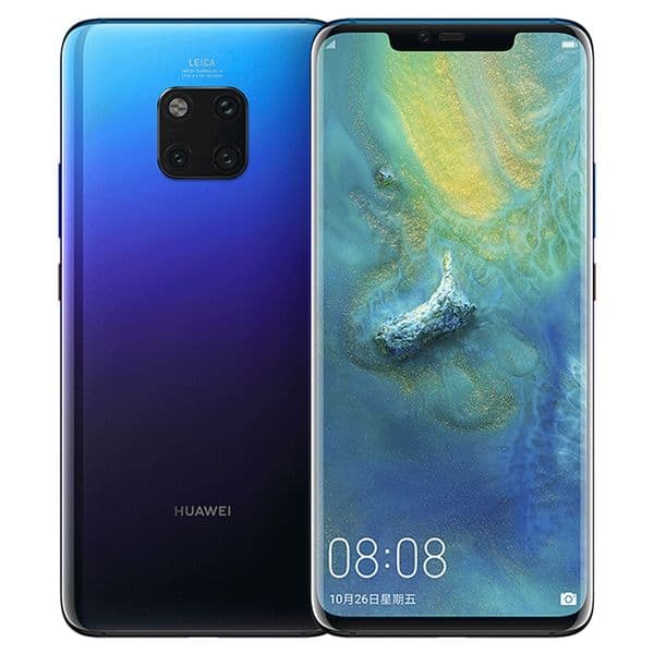 Original Huawei Mate 20 Pro 4G LTE Cell Phone 6GB RAM 128GB ROM Kirin 980 Octa Core HarmonyOS 6.39" OELD Full Screen 40.0MP NFC 4200mAh 3D Face ID Smart Mobile Phone