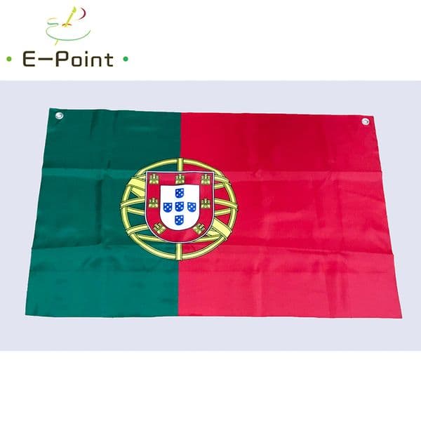 No.5 96cm*64cm size European Flag of Portugal Top Rings Polyester flag Banner decoration flying home & garden flag Festive gifts