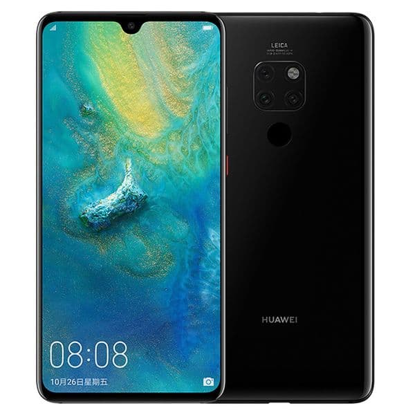 Original Huawei Mate 20 4G LTE Cell Phone 6GB RAM 64GB 128GB ROM Kirin 980 Octa Core 4000mAh HarmonyOS 6.53" Full Screen 24.0MP OTA NFC Fingerprint ID Smart Mobile Phone