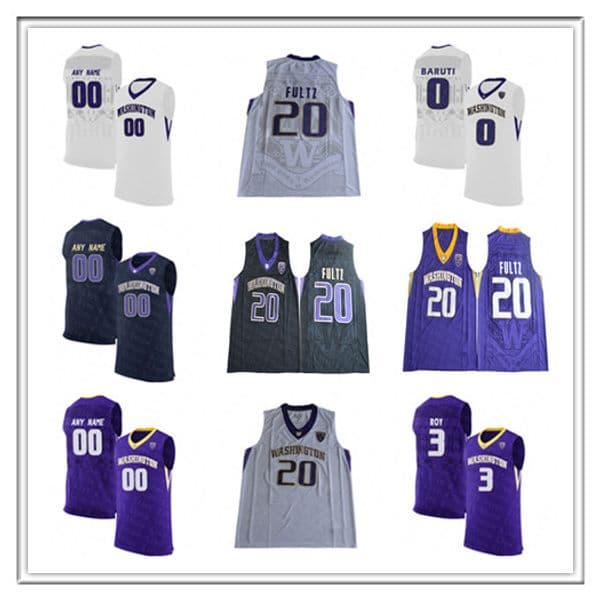 Custom Ncaa College Washington Huskies Basketball Jersey RAEQUAN BATTLE HAMEIR WRIGHT NAHZIAH CARTER JAMAL BEY MCDANIELS Fultz Ross GREEN