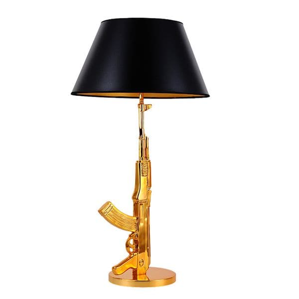 New LED Modern Table Lamp Desk Lamps Bedroom Bed Gun Lamp Office Living Room Pendant Light Fitting Creativity